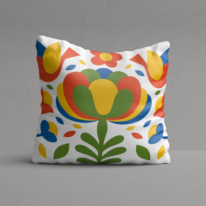 Cushion "Grandma's Garden" By Maja Veselinović for wholesale by DISPLEJ