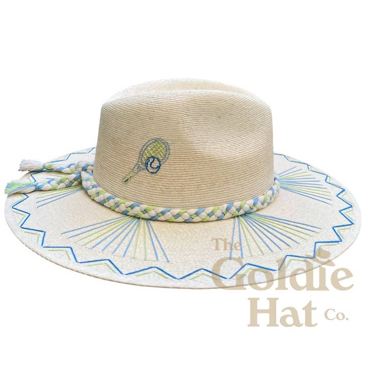 TENNIS PALM HAT for wholesale by The Goldie Hat Co