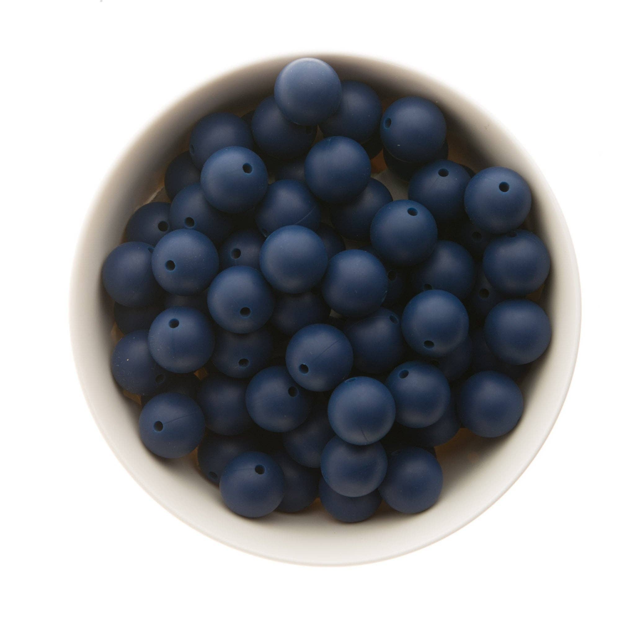 Cara & Co Silicone Craft Supply - Wholesale Beads - 15mm Round Silicone Beads56