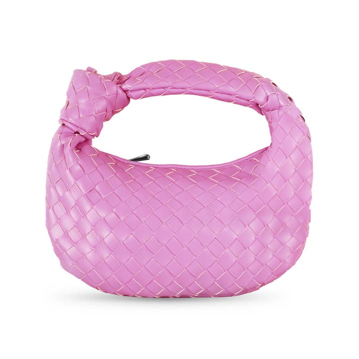 Little Trendy - Wholesale Top Handle Bag - Women's - Womens' Woven bag horn knotted handbag Top Handle Bag