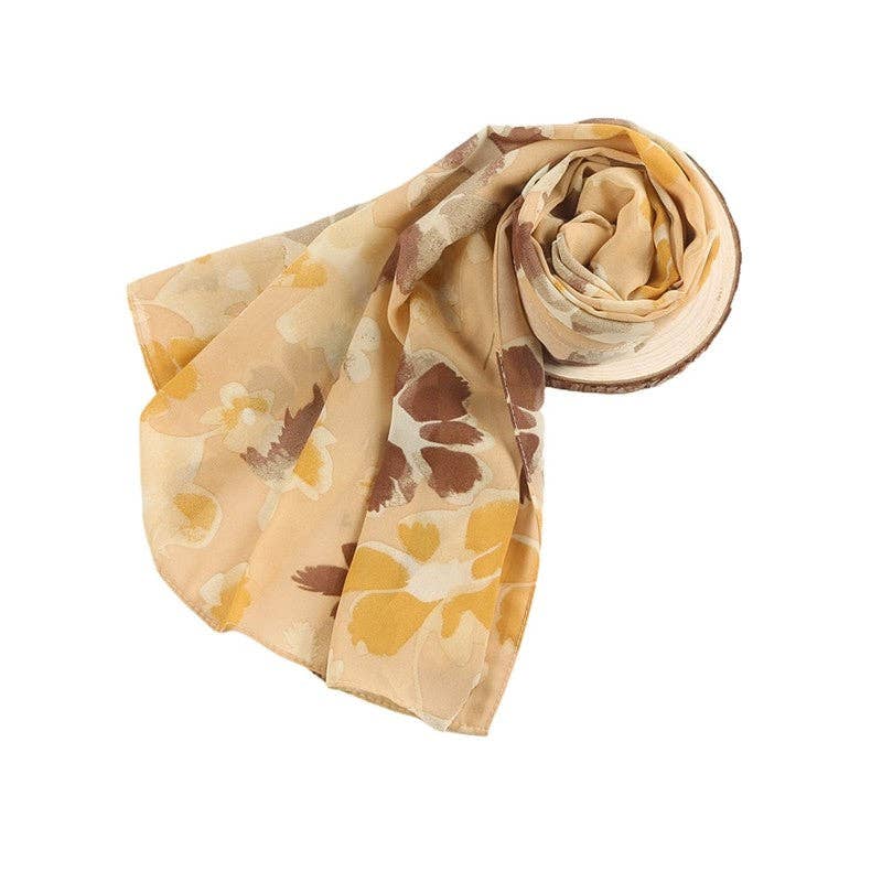 MoodGold - Wholesale Scarf - Women's - Printed Chiffon Long Scarf3