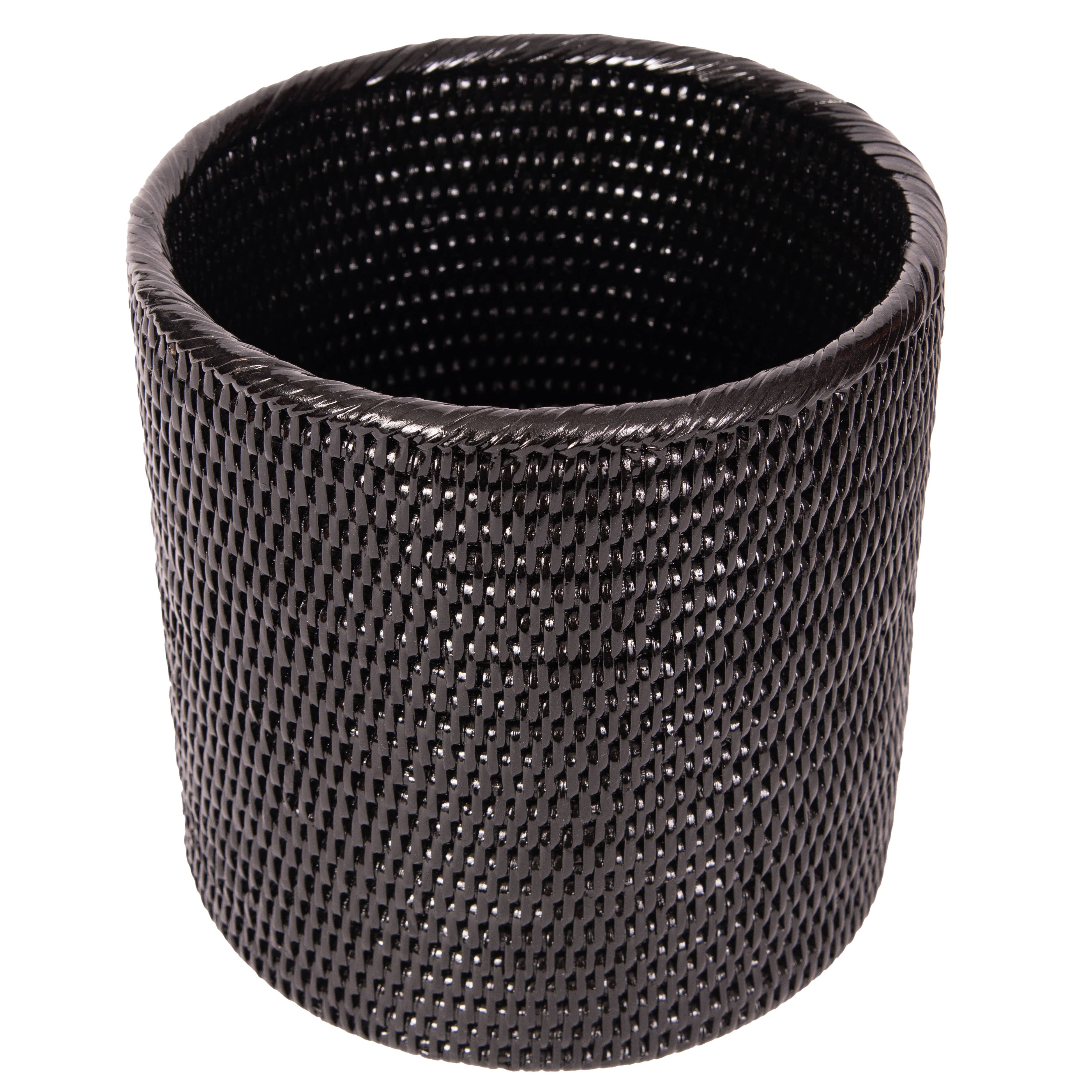 Artifacts Trading Company - Wholesale Trashcan/Trash Bin - Rattan Small Round Waste Basket1