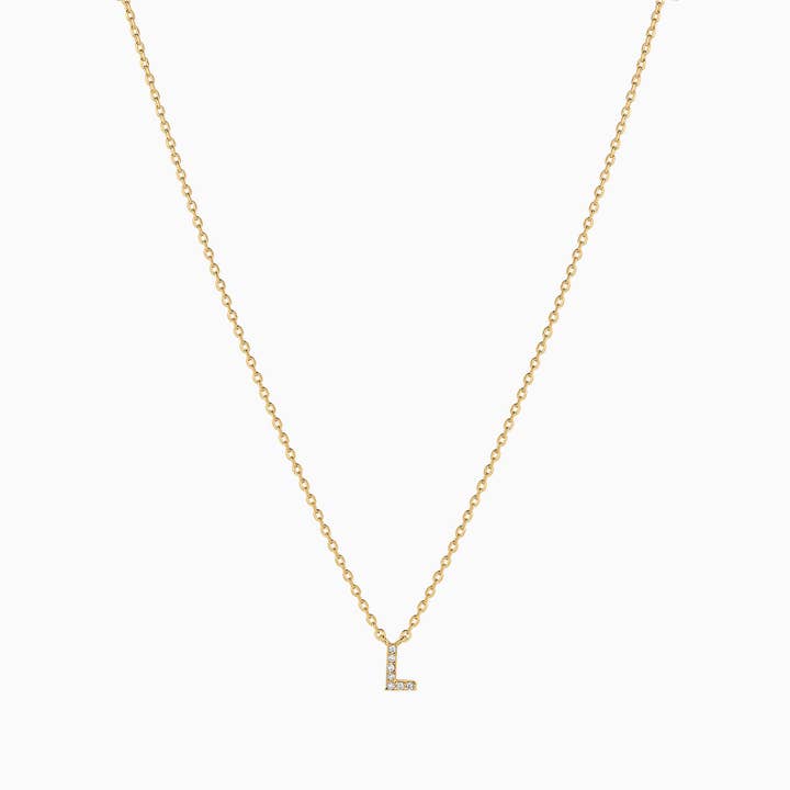 Bearfruit Jewelry - Wholesale Pendant/Charm Necklace - Crystal Initial Necklace27