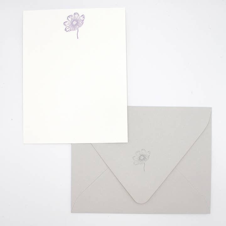 Rust Belt Love Paperie - Wholesale Stationery/Notecard Set - Cosmo Flat Card Pack- Letterpress