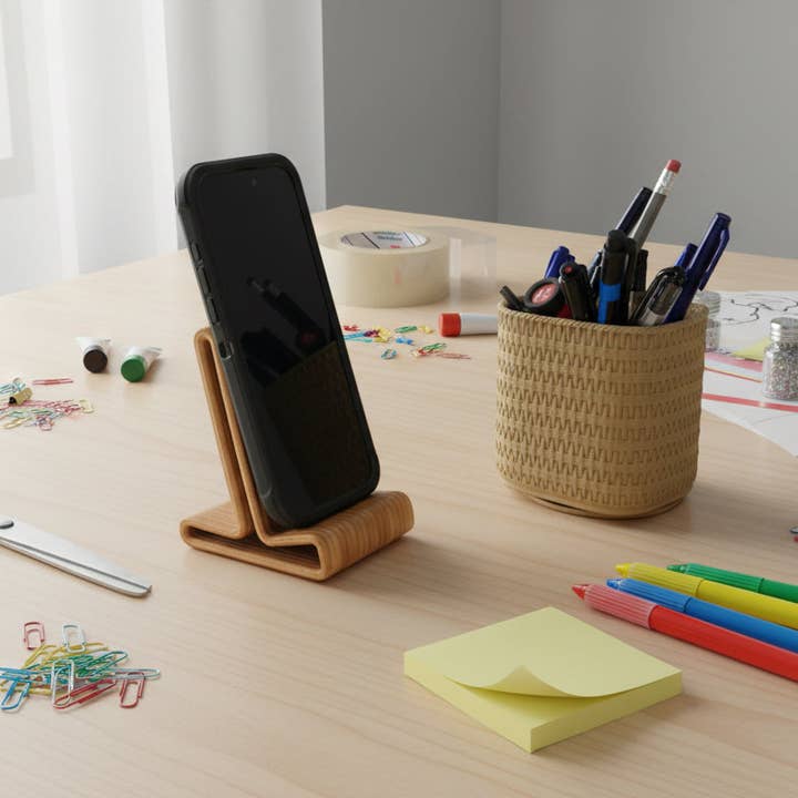 Sleek simple phone holder for wholesale by Ink Station