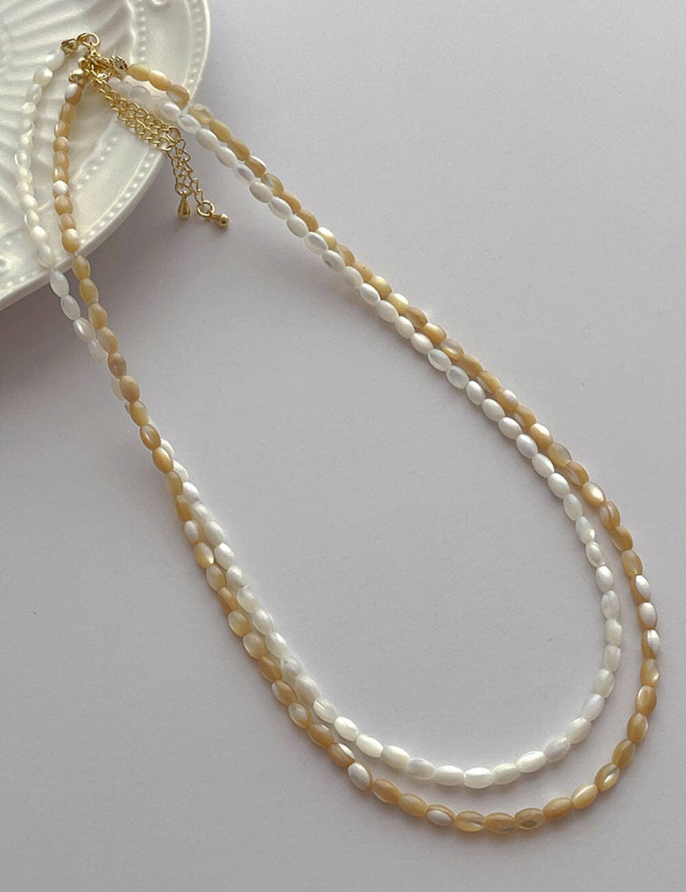 Dipped Shop – wholesale Pärlband/Pärlhalsband – Trendig enfärgad pärlhalsband DP25D7663