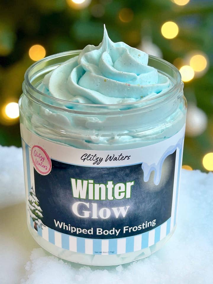 Winter Glow Whipped Soap for wholesale by Glitzy Waters