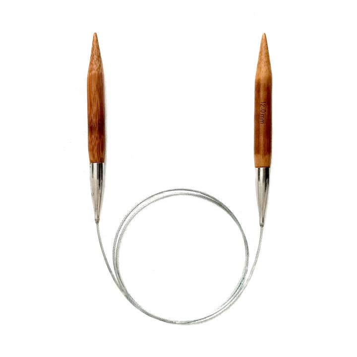 10mm Circular Bamboo Knitting Needles for wholesale by Stitch & Story