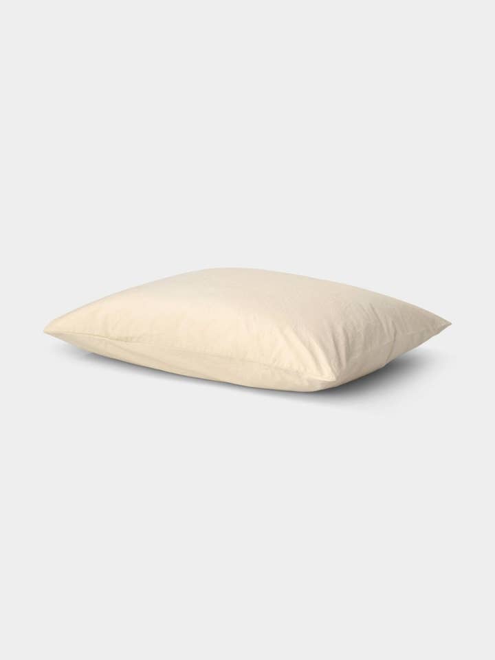 Taie d'oreiller en percale - Beige pour la vente par Sekan