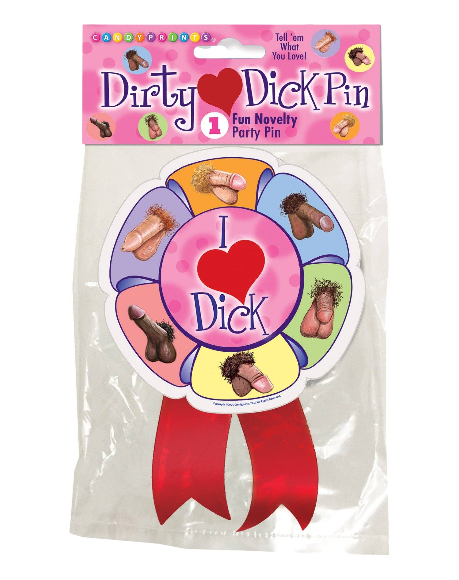 Little Genie Productions - Vente Cadeaux pour invités - Pin's Fête J'aime le Zizi Sale2