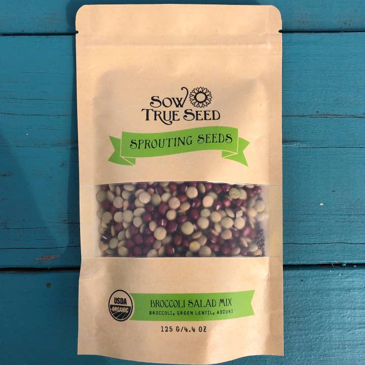 Sow True Seed - Wholesale Plant Seeds - Sprouting Seed - Broccoli Salad Mix, ORGANIC