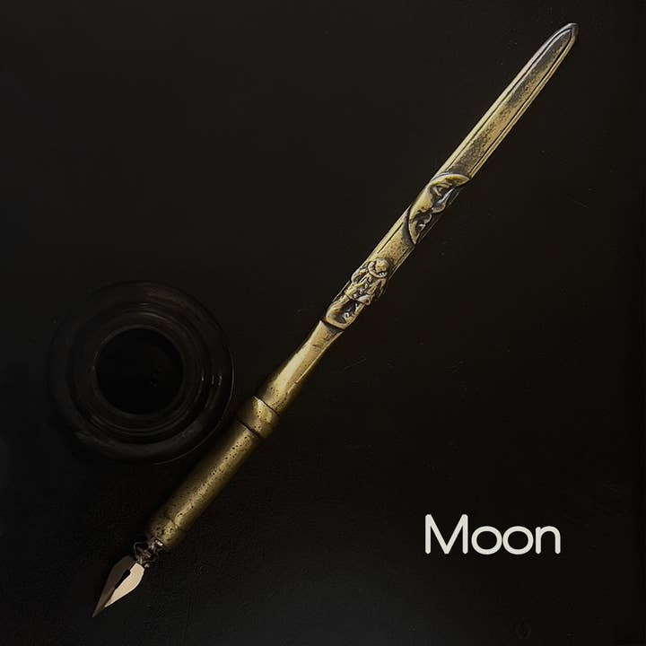 Papier Plume - Wholesale Craft Supplies - BRONZE plated DIP PENS from FRANCE - Hand Cast PEWTER2