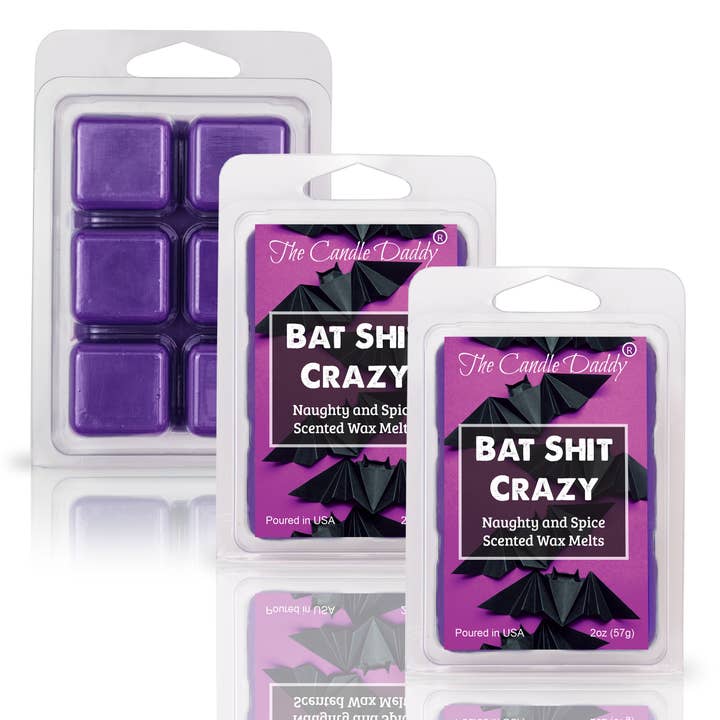 The Candle Daddy - Wholesale Wax Melt - BAT SHIT CRAZY - NAUGHTY AND SPICE SCENTED WAX MELT1