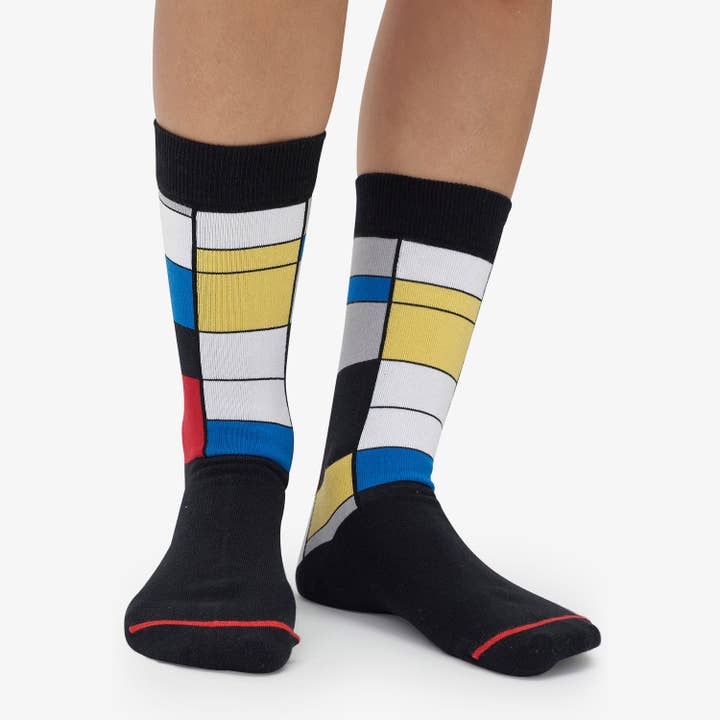 ART SOX - MuseARTa GmbH - Wholesale Socks - Unisex - Piet Mondrian - Composition with Red, Blue and Yellow