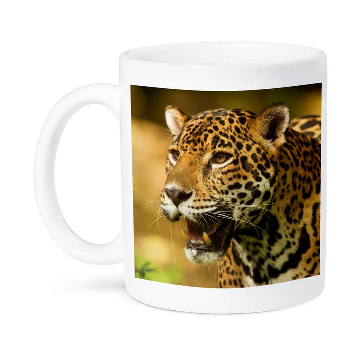 3dRose - Vente Tasse à café - 3dRose, Mexique, Panthera onca, Portrait de jaguar., Tasse8