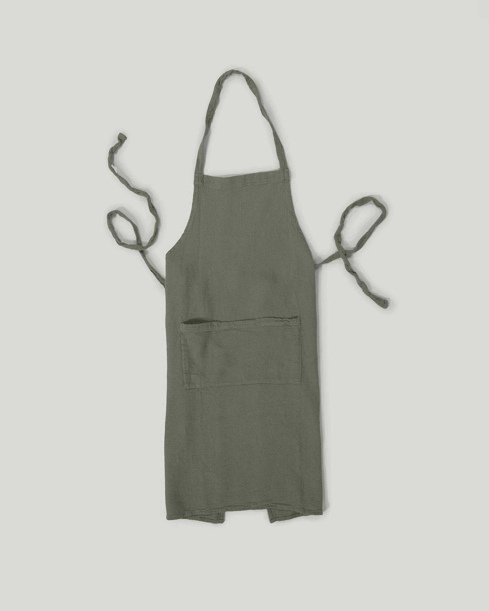 Maison Masarin - Wholesale Apron - Classic french raw linen apron5
