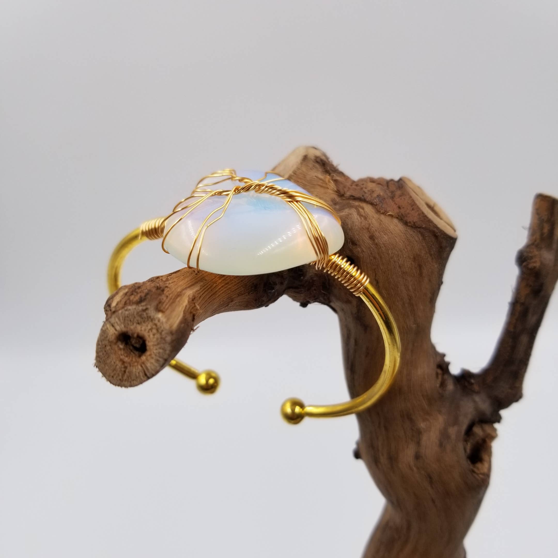 CHAKRA JEWELRY - Wholesale Cuff Bracelet - Handmade Natural Crystal  Heart Bracelet - Mother'S Day Gift3