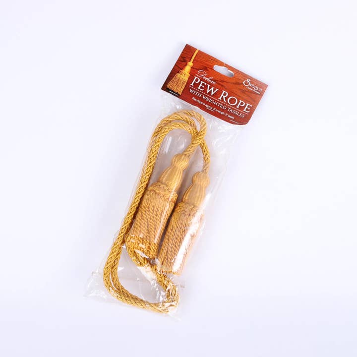 Tassel Rope Gold for wholesale by Swanson Christian Products