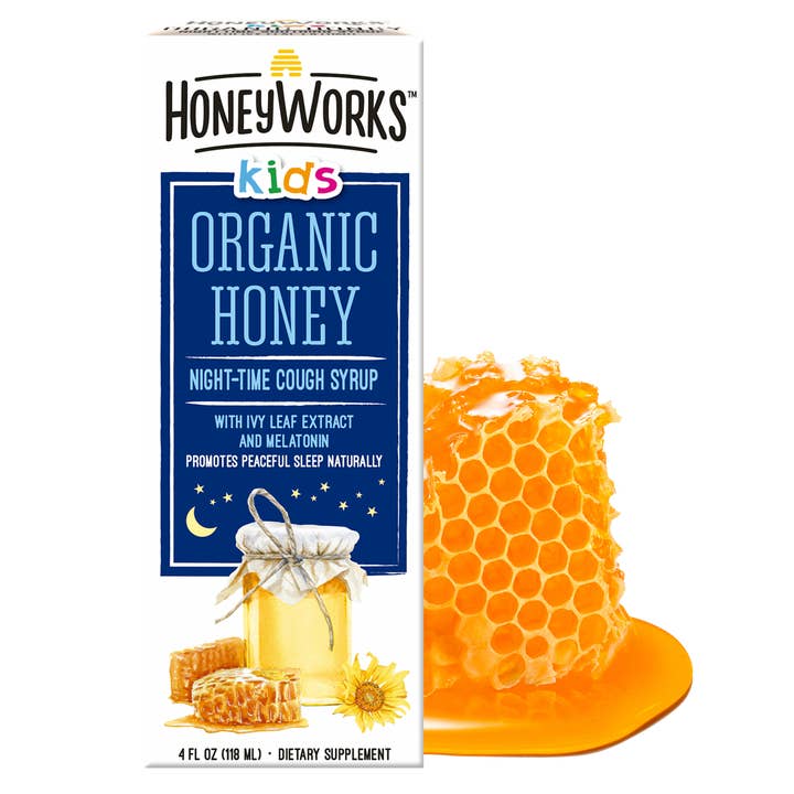 Honeyworks™ biologische honingverzachtende siroop voor kinderen voor wholesale door Honeyworks