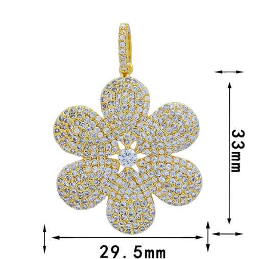 Dazzle Bloom Charm for wholesale by Deep South Originals Inc.