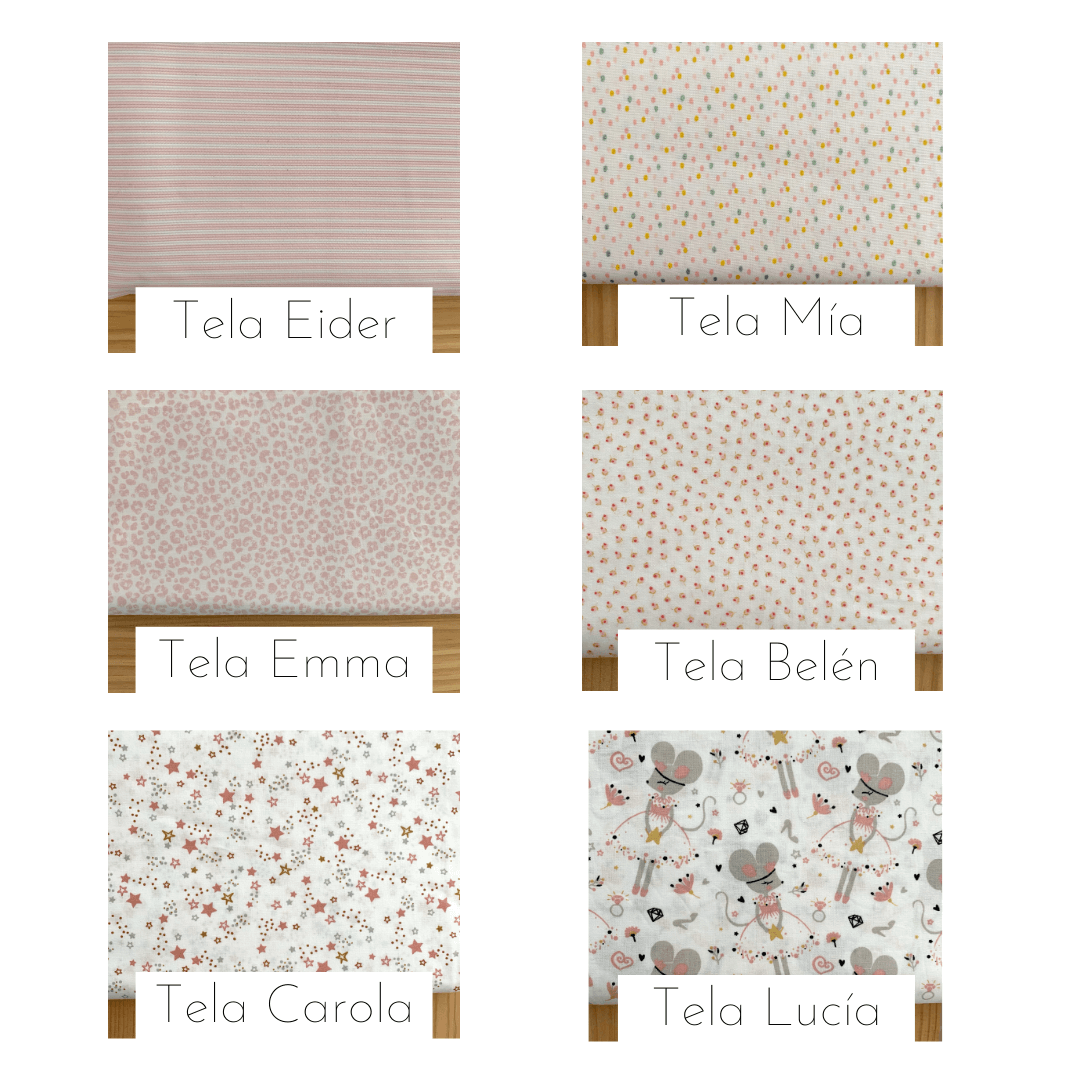 Nalí Kids - Wholesale Bunting/Garland - Name garland (Various fabrics) Price per letter5