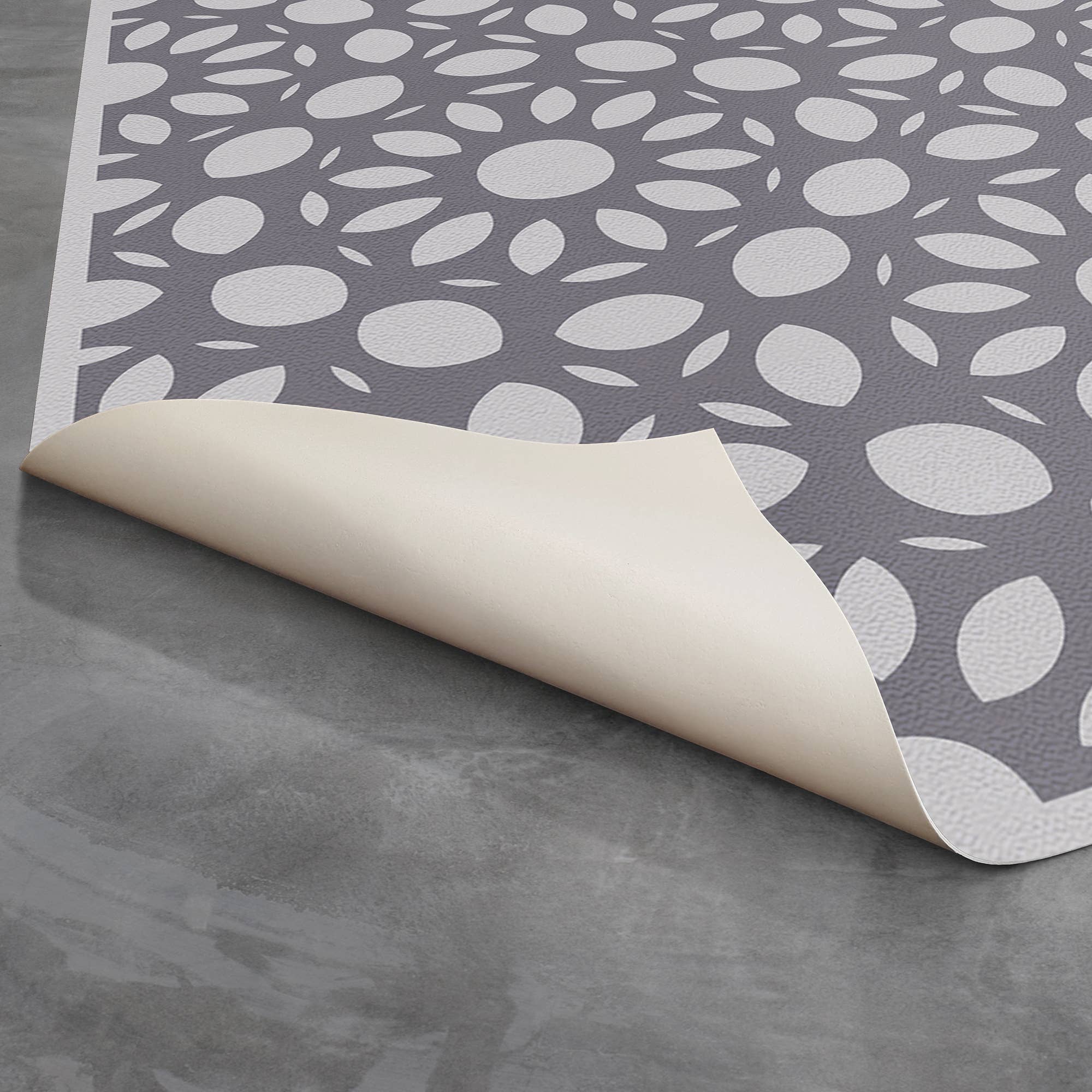 SBC Decor - Wholesale Vloerkleed - Dahlia Grey geometrische vinyl vloerbedekking voor binnen/buiten7