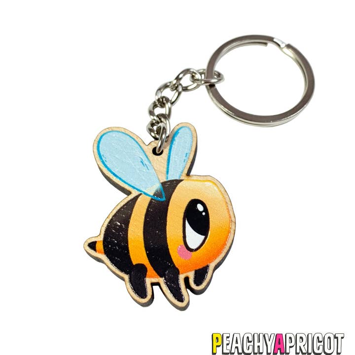 Bumble Bee Keychain for wholesale by PeachyApricot