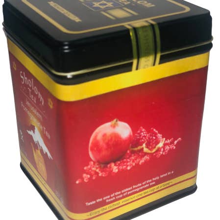 Sholom Tea - Wholesale Loose Tea - Jewish Gifts & Holiday Teas in Attractive Square Tins 31