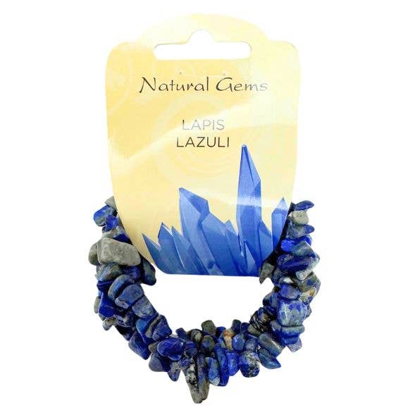 Crystal Magick Wholesale Ltd - Vente Bracelet de perles - Bracelet à grosses puces en lapis-lazuli0