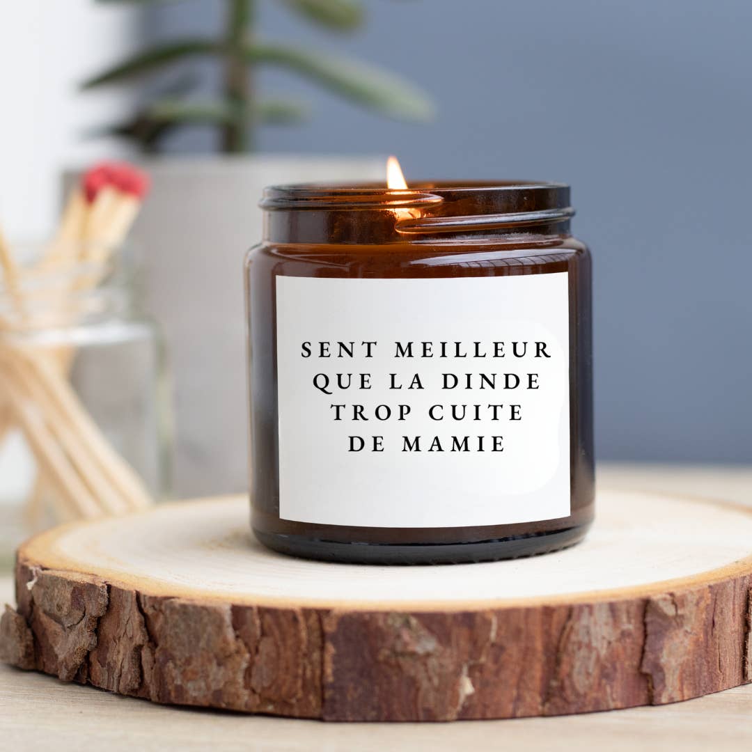 MAMIE CANDLE - Wholesale Jar/Filled Candle - Candle - Smells better than Grandma's overcooked turkey