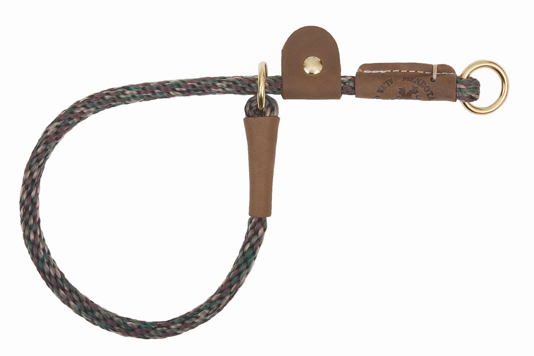 Mendota Pet - Wholesale Pet Collar - Dog - Pro Trainer Slip Collars (w/Tab & Small Rings) - 3/8" width2