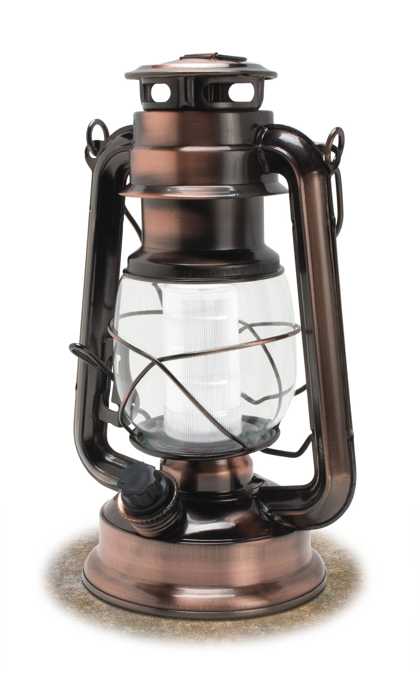 Black Hurricane Kerosene Lantern Wedding Hanging Light Camping Lamp - 12 Inches