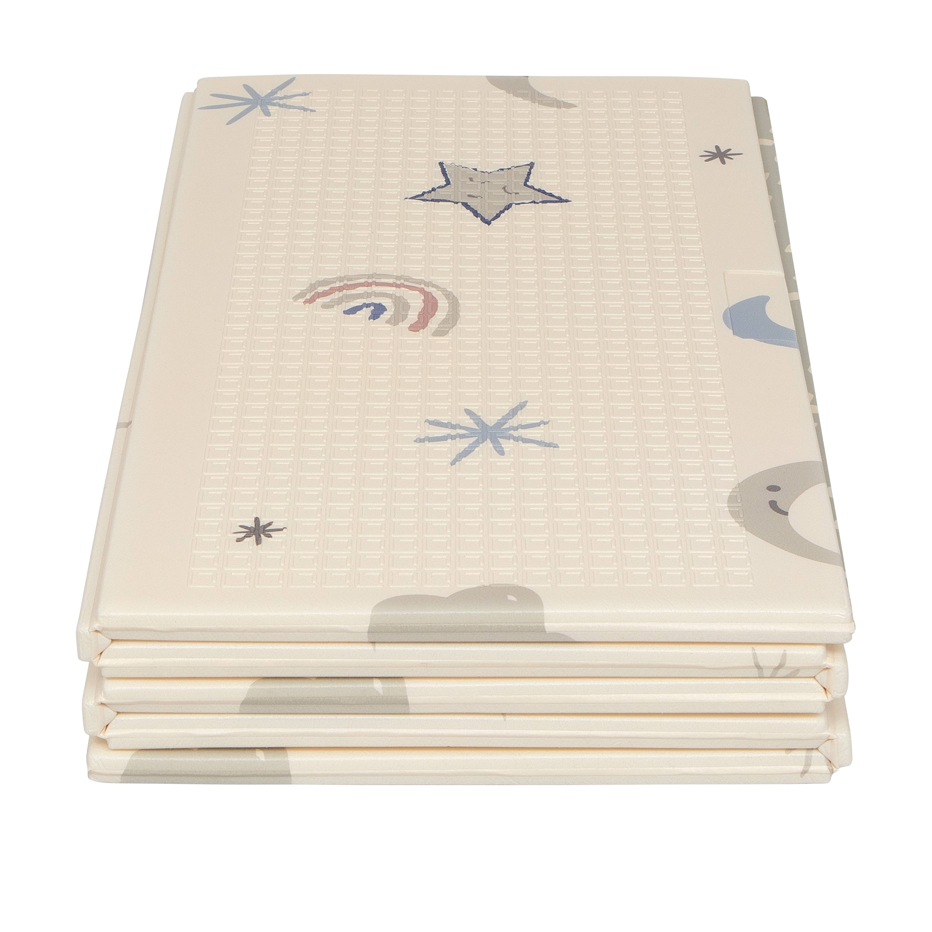 Nuby - Vente Tapis de jeu – enfant et bébé - Tapis de sol réversible pour enfants12