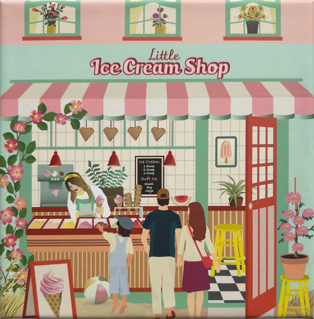 ViSSEVASSE - Venta al por mayor Puzle - Adultos - PEQUEÑA HELADERÍA - ROMPECABEZAS - con 150 piezas4