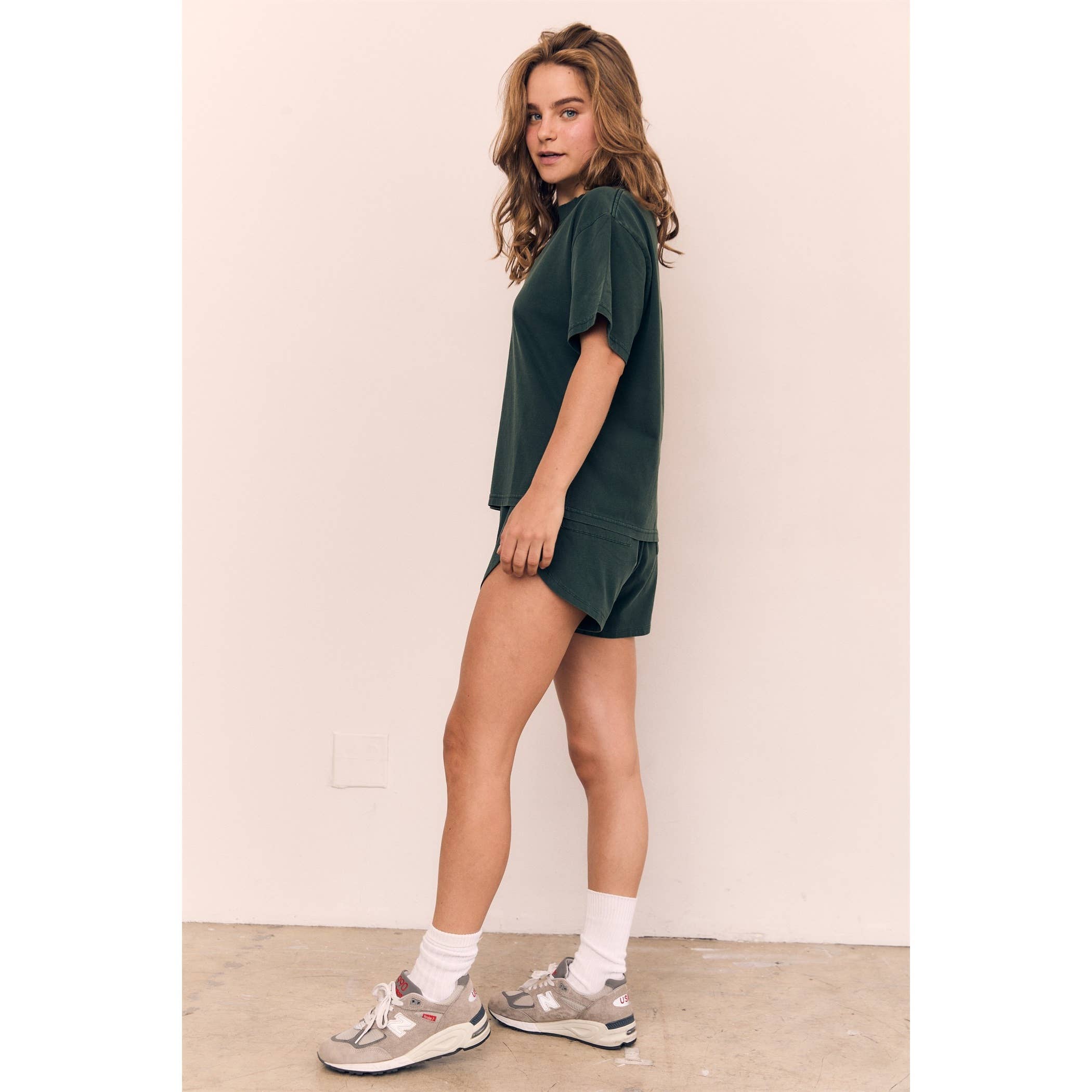 The Blank Lab - Wholesale T-Shirt - Women's - Mineral Washed Blank Cotton Tee (AAC097)18