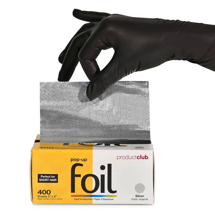 BranVx Distributors - Wholesale Hair Dye - Product Club 400 ct. Pop-Up Foil: 5" x 8" Silver1