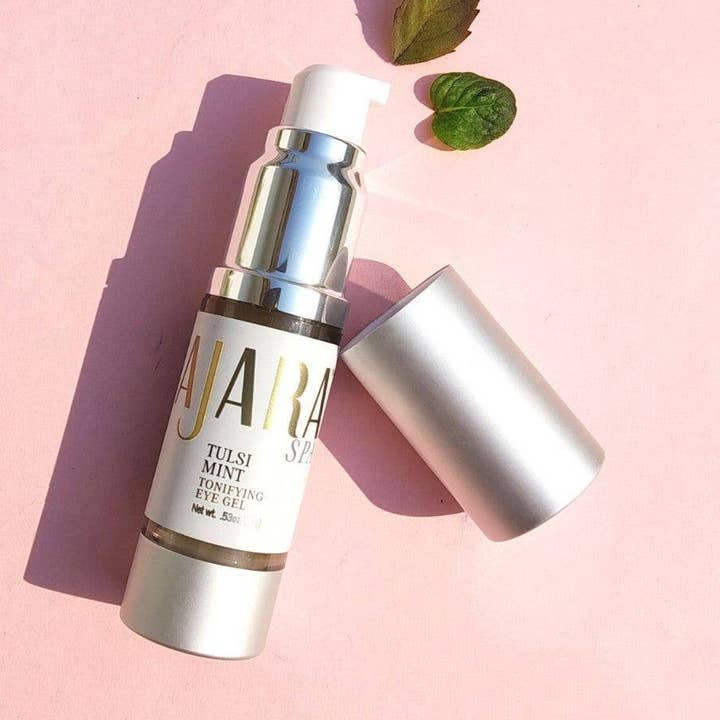 Ajara's Tulsi Mint Tonifying Eye Gel for wholesale by The Ayurveda Experience