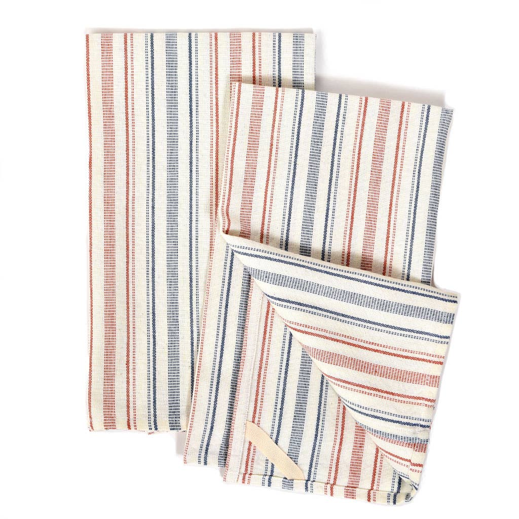 Mayamam Weavers - Wholesale Tea Towel - Hand Woven Guatemalan Kitchen Striped Towel Sets20