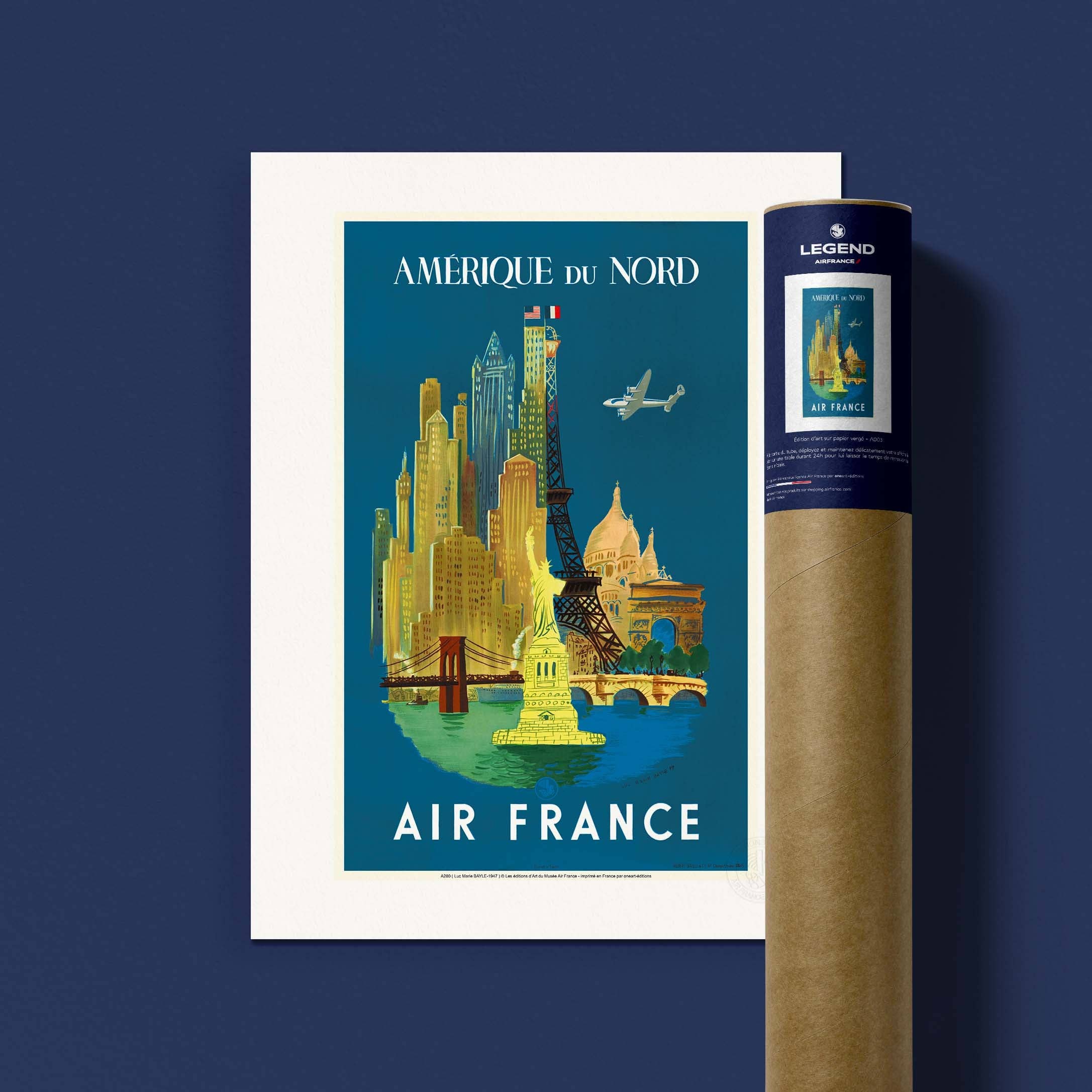 Oneart - Wholesale Poster - Air France / North America Poster - AFL02801