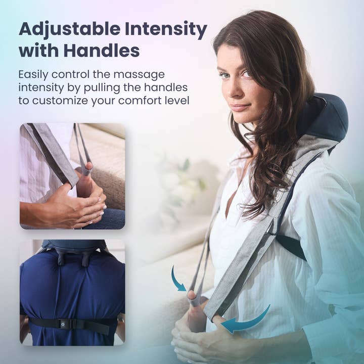 Miko - Wholesale Body Massager - Wave Hand's Free Neck and Back Massager - App Controlled