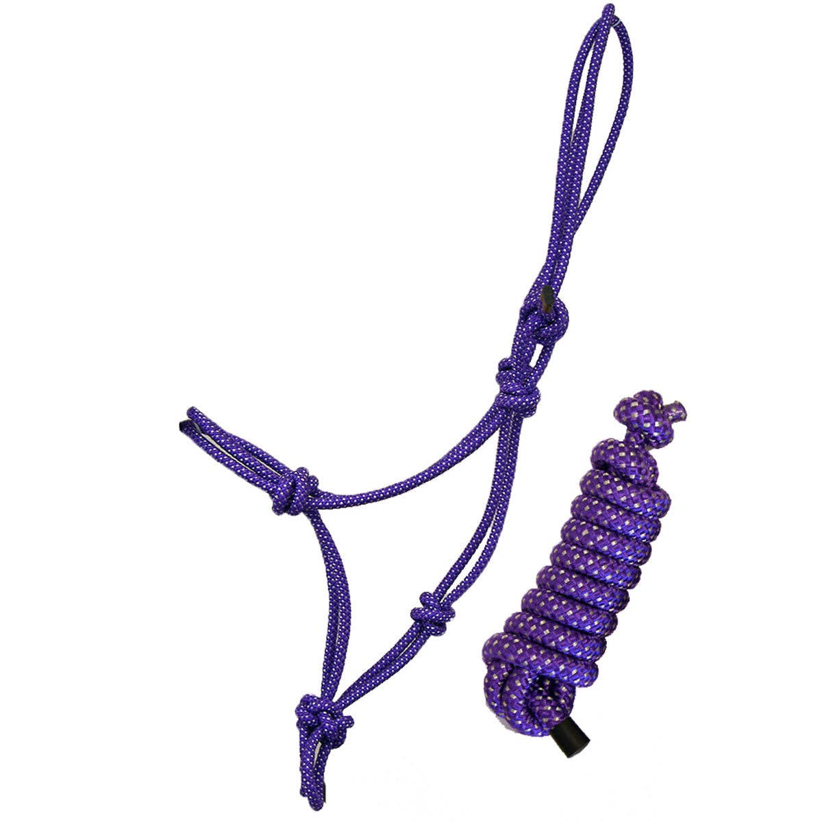Intrepid International - Wholesale Horseback Riding Gear - Rope Halter and Lead with Rope Nose7