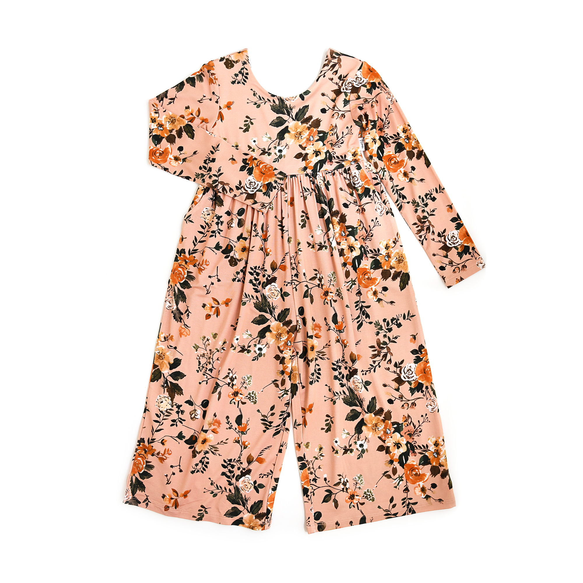 Gigi and Max - Vendita all'ingrosso Tutina - Neonati - Flora Rosa Chiaro TUTA A GAMBA LARGA Bambù Floreale Abbigliamento per Bambini0