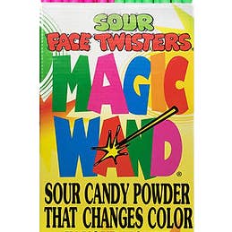 ET Products - Wholesale Hard Candy - Magic Wand Silly Sour Candy Center 136-Unit Floor Display