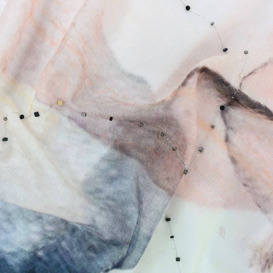 Dupatta Designs – Engroshandel Tørklæde - Dame – Hendricks broderet tørklæde3