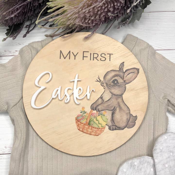 3D My First Easter Plaque - Bunny and other Purchase Wholesale plaques. Free Returns & Net 60 Terms on Faire trending on Faire.