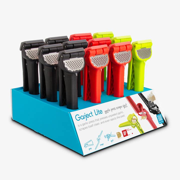 Dreamfarm - Wholesale Kitchen Tool/Gadget - Garject Lite - Garlic Press, Scrape, & Eject - CDU