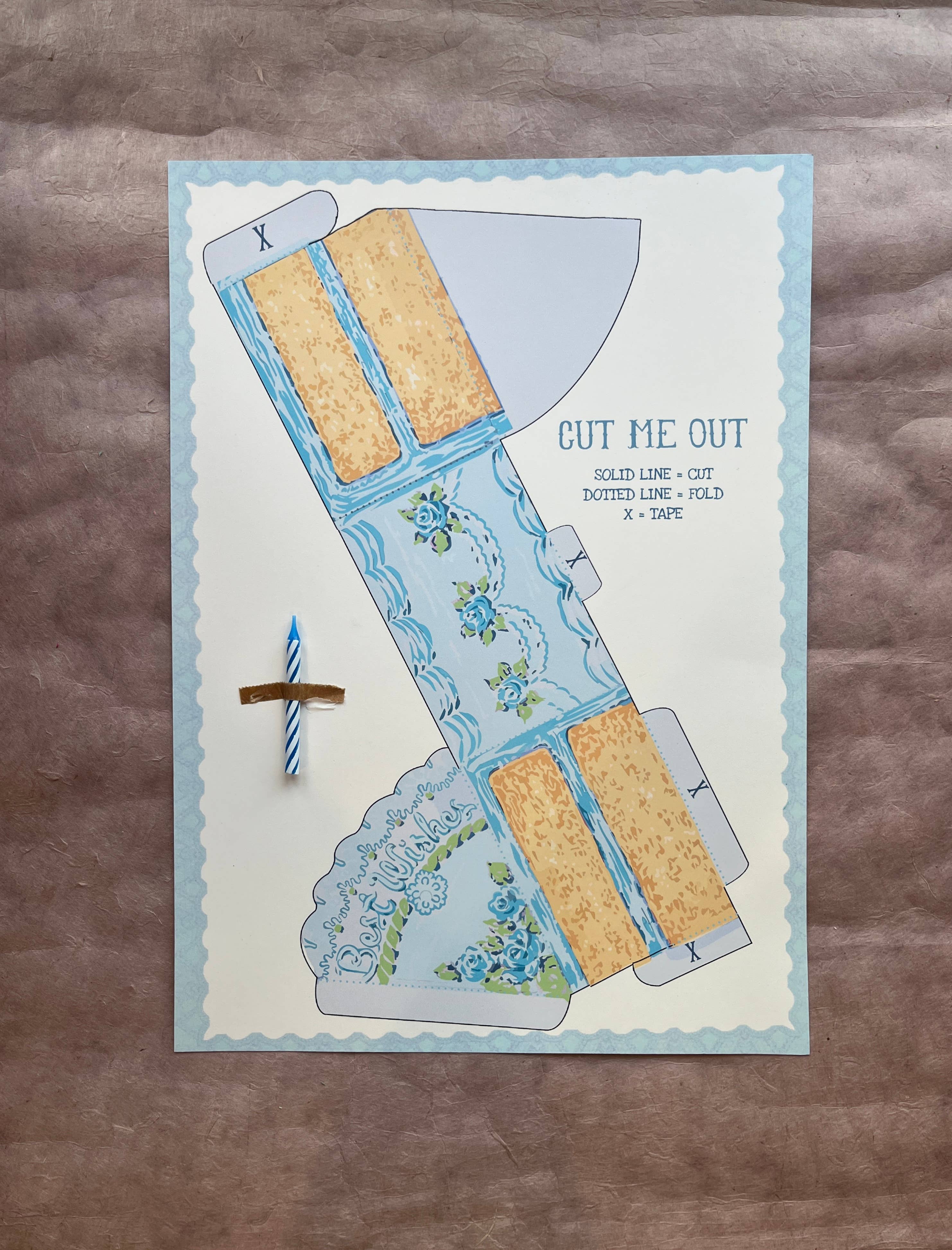 Parcel – wholesale DIY-pysselkit – "Piece of Cake"-låda2