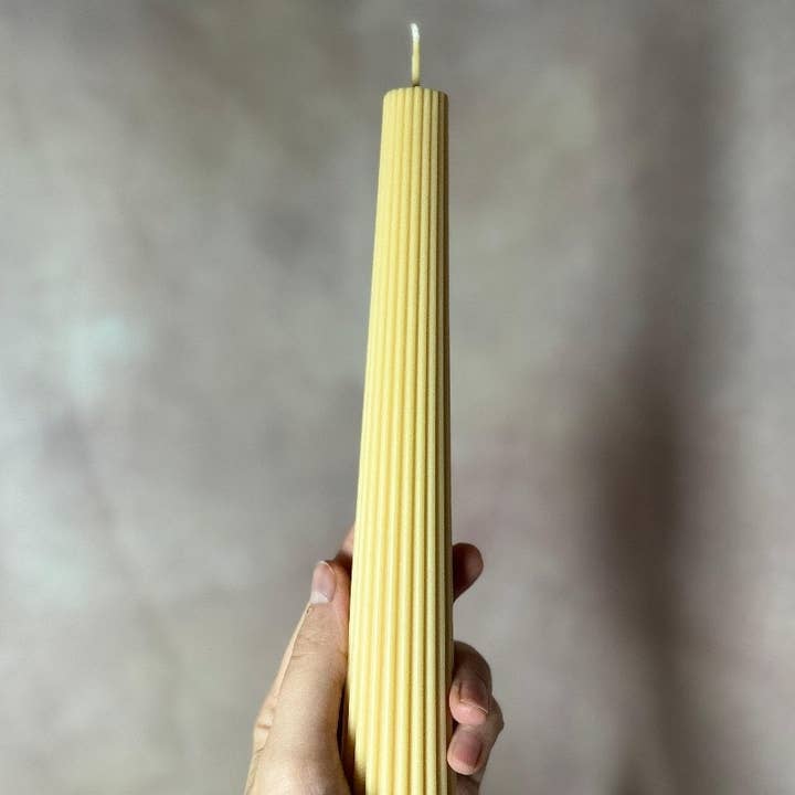 Home Pro Idea - Wholesale Pillar candle - Ribbed CandleStick1