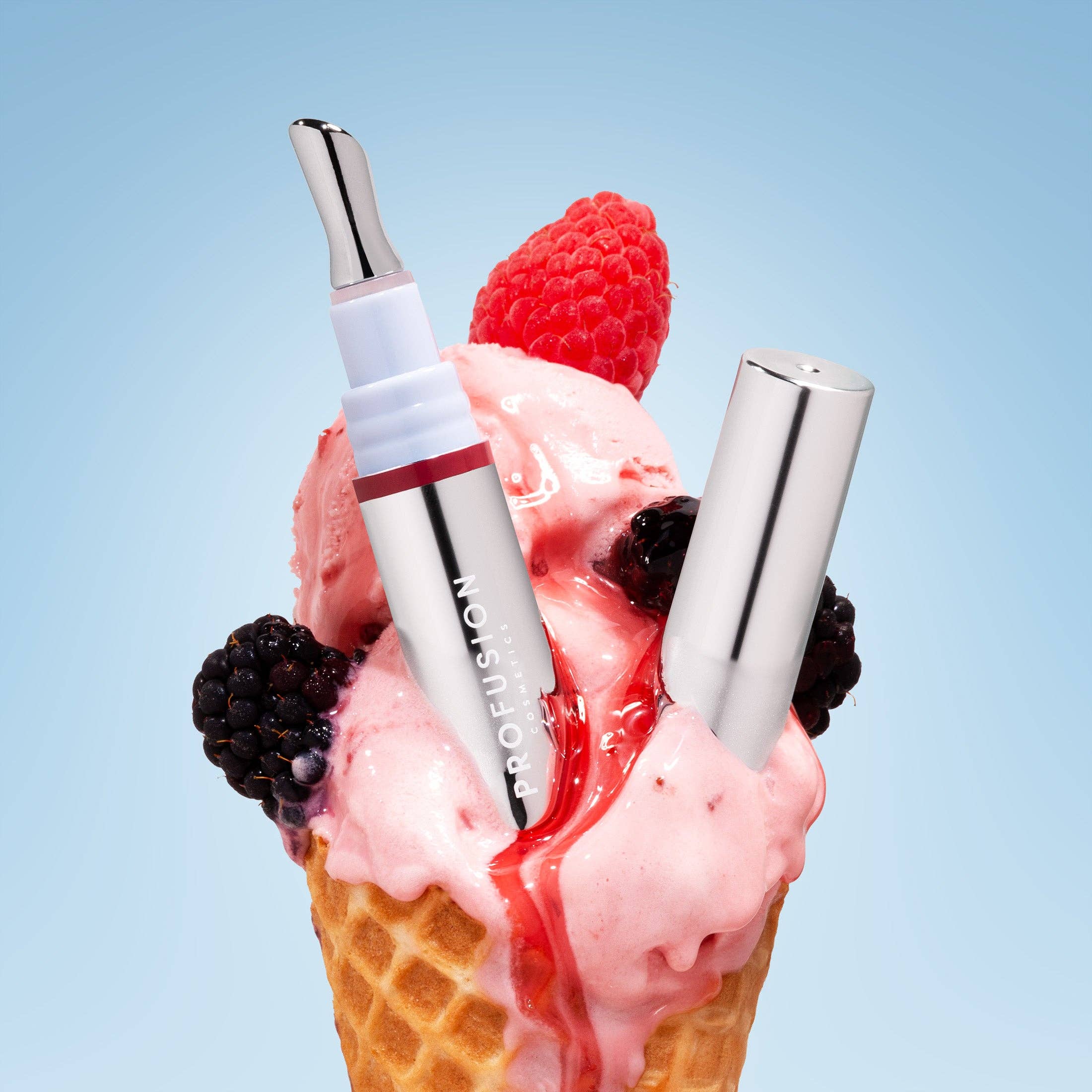 Profusion Cosmetics - Vente Brillants à lèvres et gloss - Baiser Givré| Gloss à Lèvres Hydratant Lissant Repulpant Non Collant9