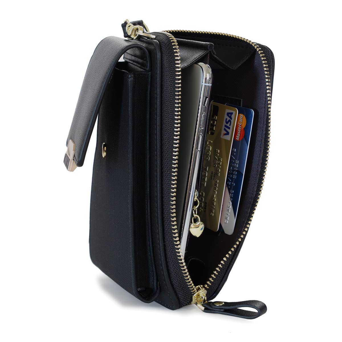 22 Tote - Vendita all'ingrosso Borsa a tracolla - Donna - Borsa a tracolla in pelle vegana con tasche multiple per cellulare1